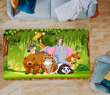 3D Animal 36120 Non Slip Rug Mat