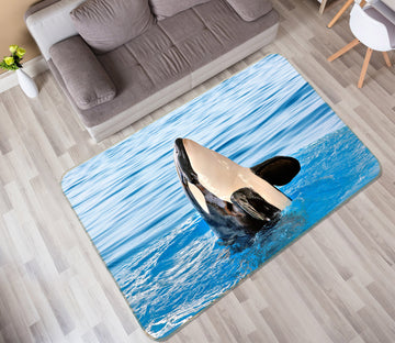 3D Whale 38174 Animal Non Slip Rug Mat