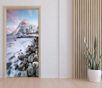 3D Seaside Stone 24175 Door Mural