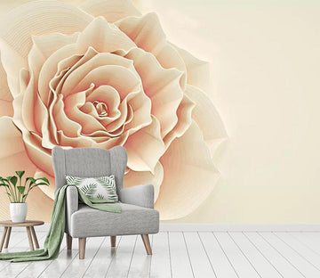 3D Yellow Rose WC573 Wall Murals