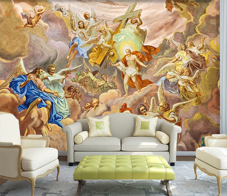 3D Ancient Gods 1541 Wall Murals Wallpaper AJ Wallpaper 2 