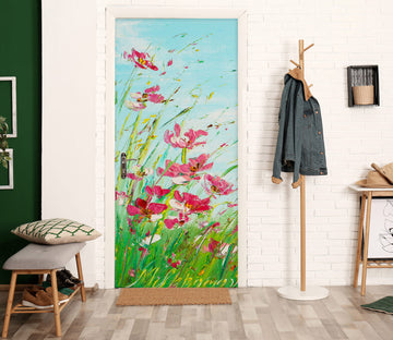 3D Garden Grass 3210 Skromova Marina Door Mural