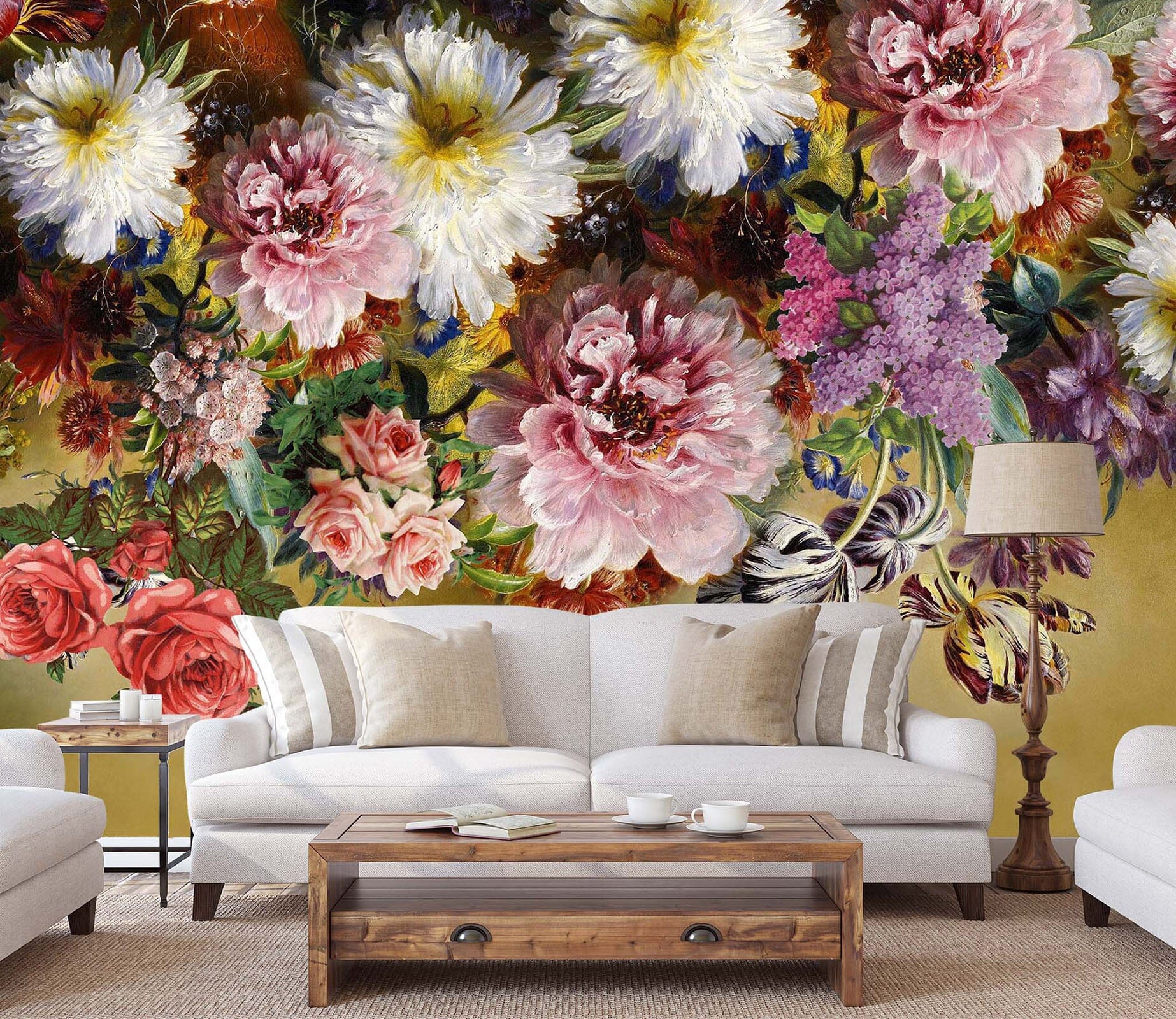 3D Hand Drawn Rose 1404 Wall Murals Wallpaper AJ Wallpaper 2 