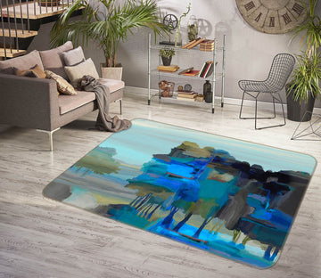 3D Blue Lake 1027 Michael Tienhaara Rug Non Slip Rug Mat Mat AJ Creativity Home 