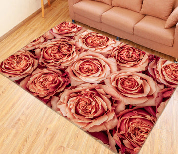 3D Rose Flower 83191 Assaf Frank Rug Non Slip Rug Mat