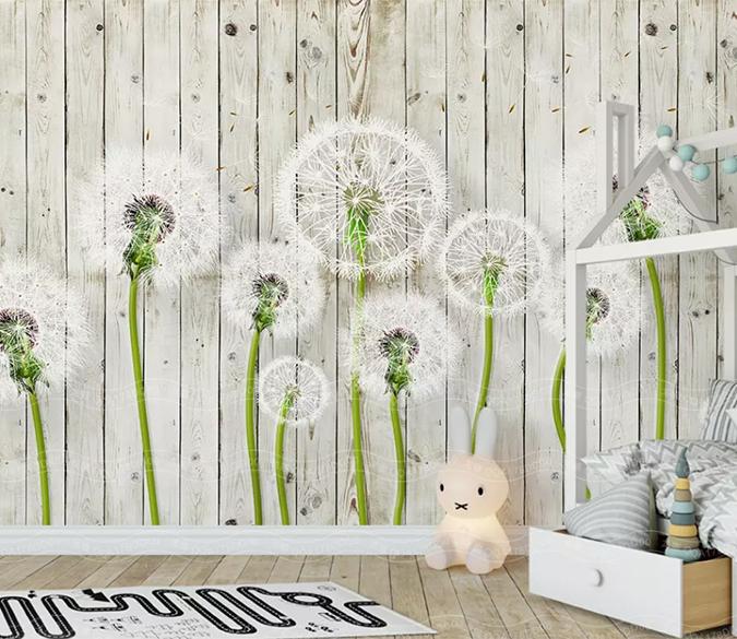 3D Dandelion 1338 Wall Murals Wallpaper AJ Wallpaper 2 