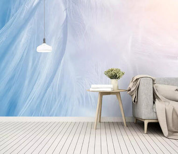 3D White Feather 1095 Wall Murals Wallpaper AJ Wallpaper 2 