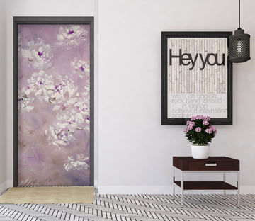 3D Flower Pattern 3218 Skromova Marina Door Mural