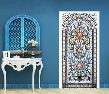 3D Pattern Door 22197 Door Mural