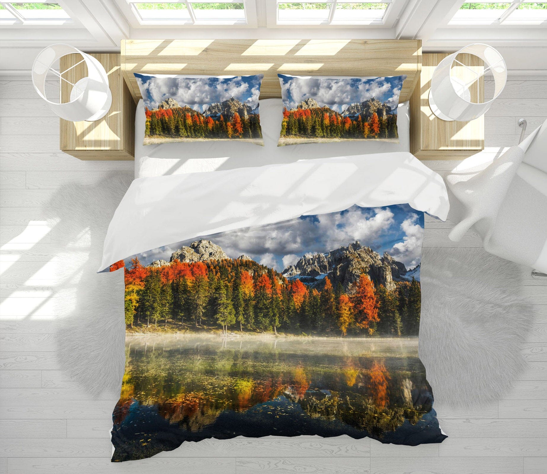 3D Clear Lake 2164 Marco Carmassi Bedding Bed Pillowcases Quilt Quiet Covers AJ Creativity Home 