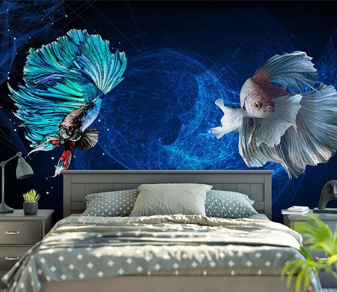 3D Goldfish 208 Wall Murals Wallpaper AJ Wallpaper 2 