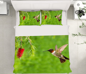 3D Bird 19230 Bed Pillowcases Quilt