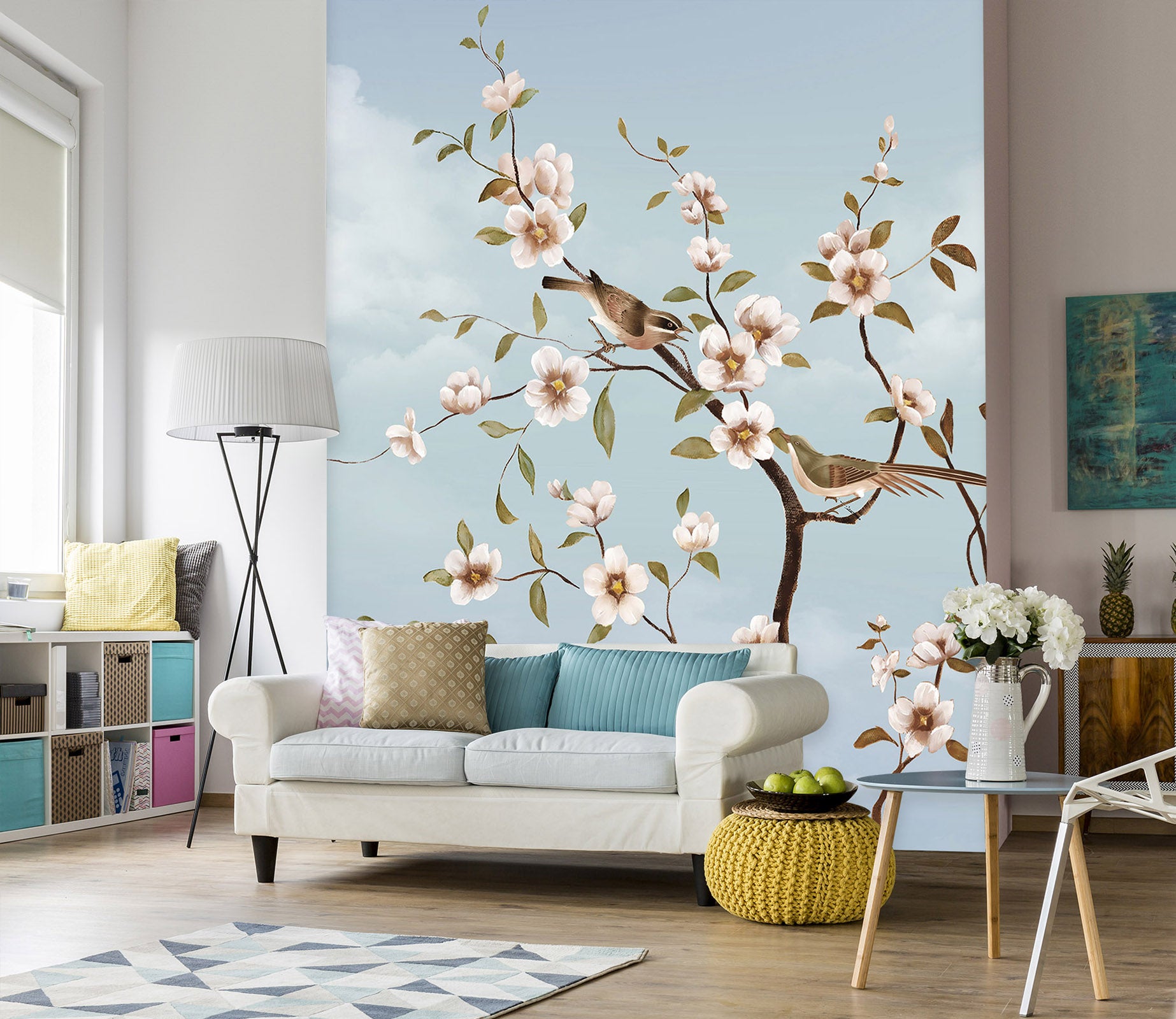 3D Spring Flowers 1809 Wall Murals