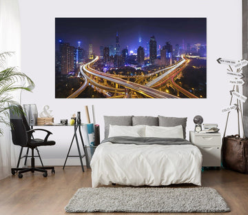 3D Lights Street 126 Marco Carmassi Wall Sticker Wallpaper AJ Wallpaper 2 