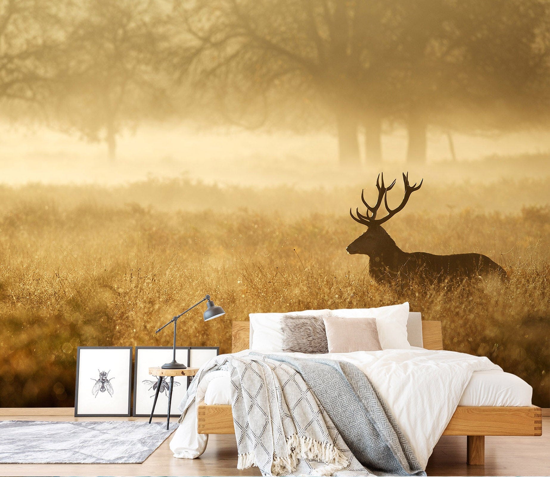 3D Prairie Sheep 131 Wall Murals Wallpaper AJ Wallpaper 2 