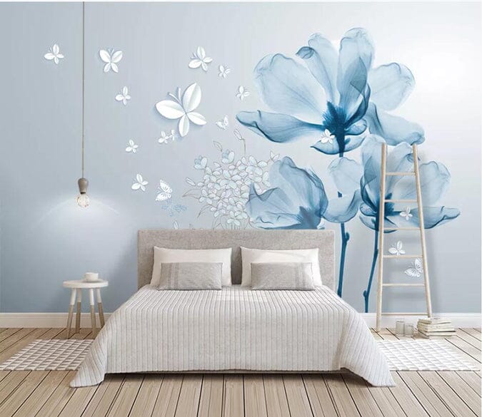 3D Transparent Lotus 2297 Wall Murals Wallpaper AJ Wallpaper 2 