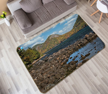 3D River Water 62049 Kathy Barefield Rug Non Slip Rug Mat