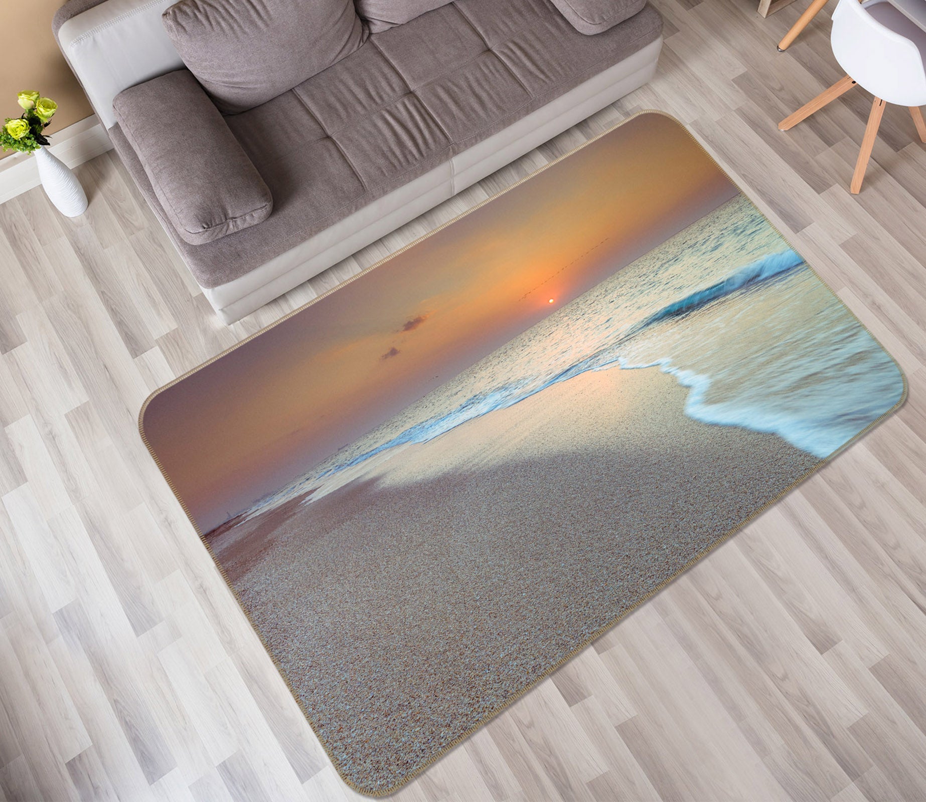 3D Seaside 83245 Assaf Frank Rug Non Slip Rug Mat