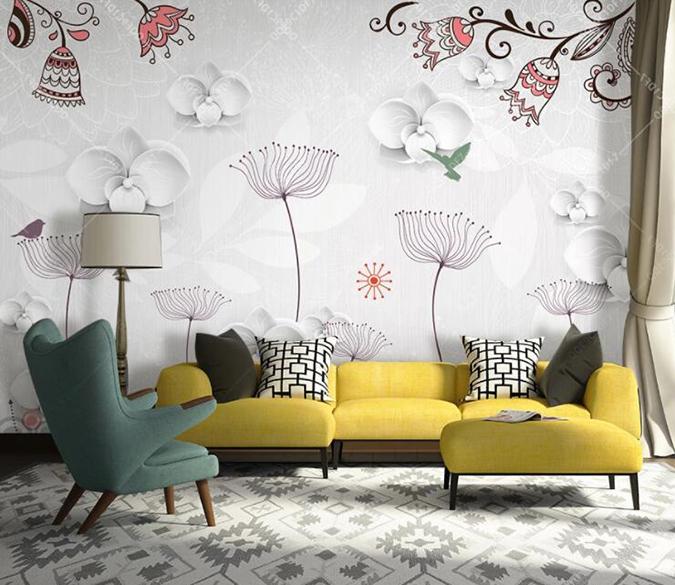 3D Flower 1331 Wall Murals Wallpaper AJ Wallpaper 2 