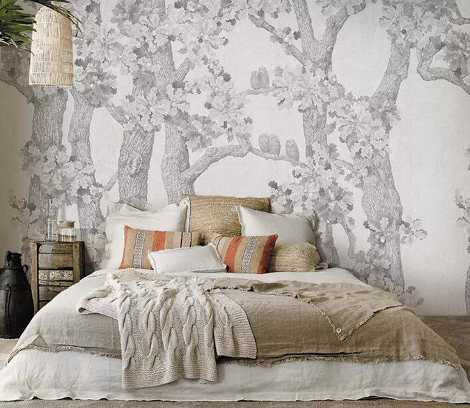 3D Grey Woods 1251 Wall Murals Wallpaper AJ Wallpaper 2 