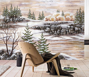 3D Snow Scene 1440 Wall Murals Wallpaper AJ Wallpaper 2 