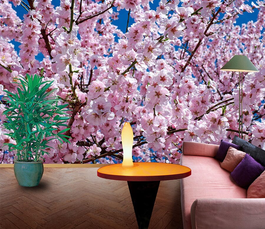 3D Peach Blossom 1038 Wall Murals Wallpaper AJ Wallpaper 2 