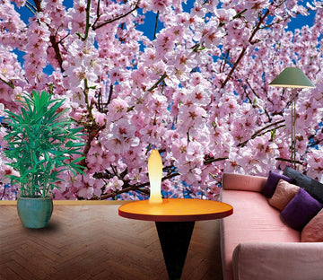 3D Peach Blossom 1038 Wall Murals Wallpaper AJ Wallpaper 2 