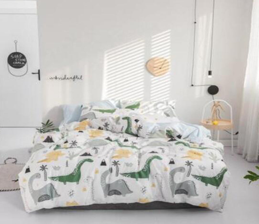 3D Dinosaur Pattern 15139 Bed Pillowcases Quilt