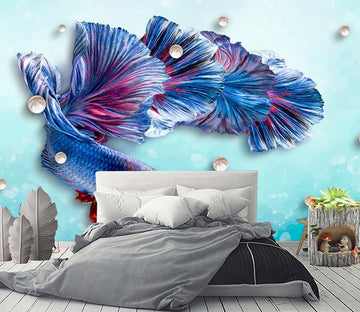 3D Goldfish 329 Wall Murals Wallpaper AJ Wallpaper 2 