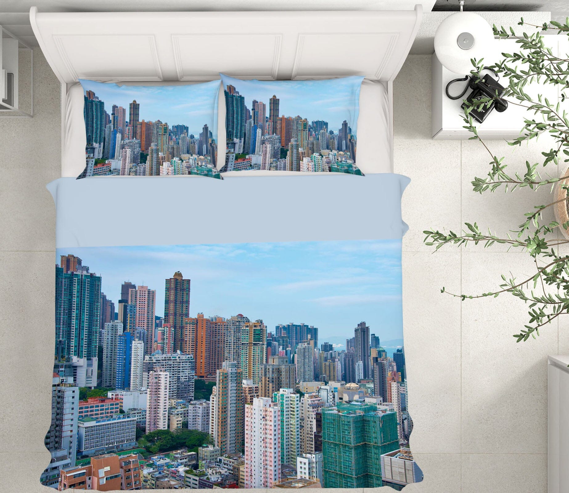 3D Office Building 2138 Marco Carmassi Bedding Bed Pillowcases Quilt Quiet Covers AJ Creativity Home 