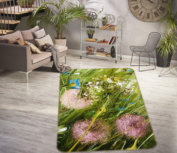 3D Green Grass 1190 Skromova Marina Rug Non Slip Rug Mat