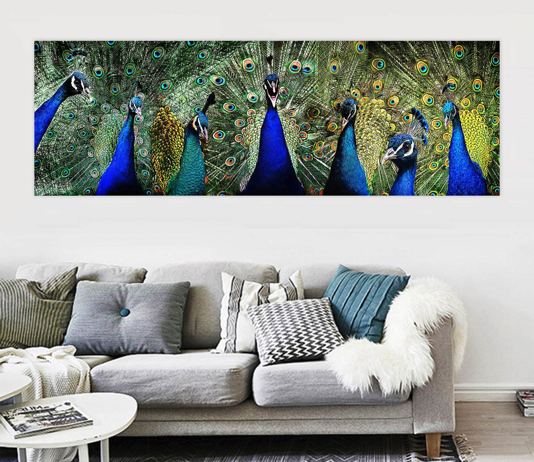 3D Peacock 101 Animal Wall Stickers Wallpaper AJ Wallpaper 2 