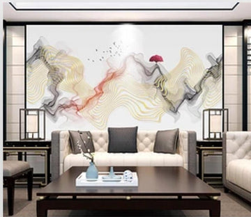 3D Color Wave 599 Wall Murals Wallpaper AJ Wallpaper 2 