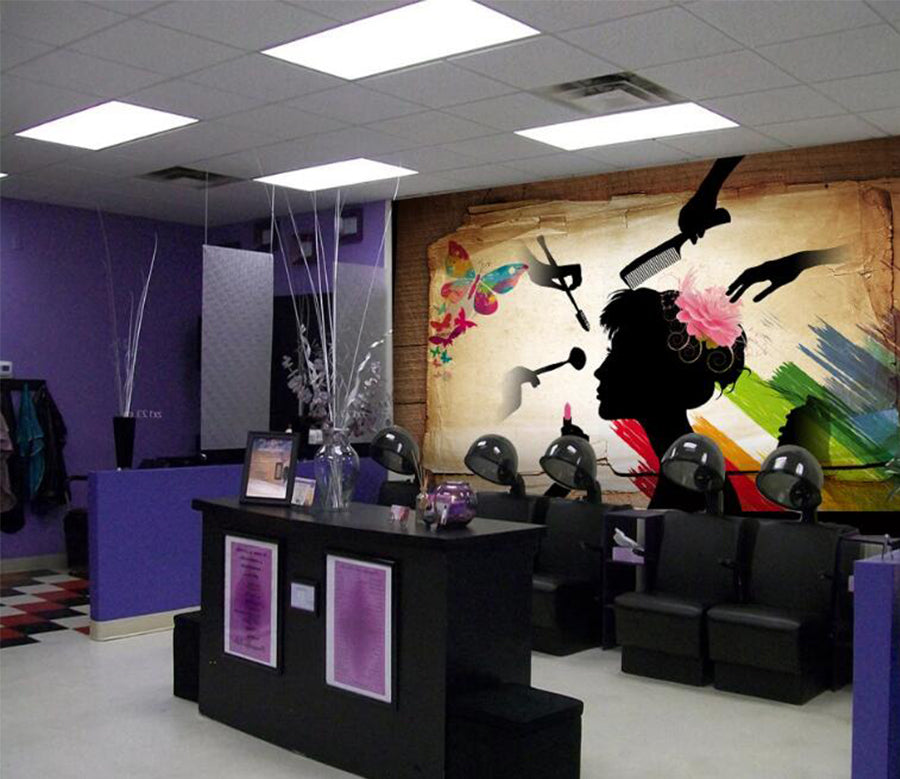 3D Hair Flower 1520 Wall Murals