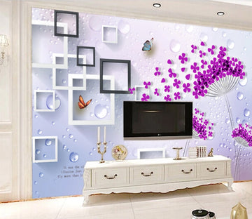 3D Petal Butterfly WC277 Wall Murals