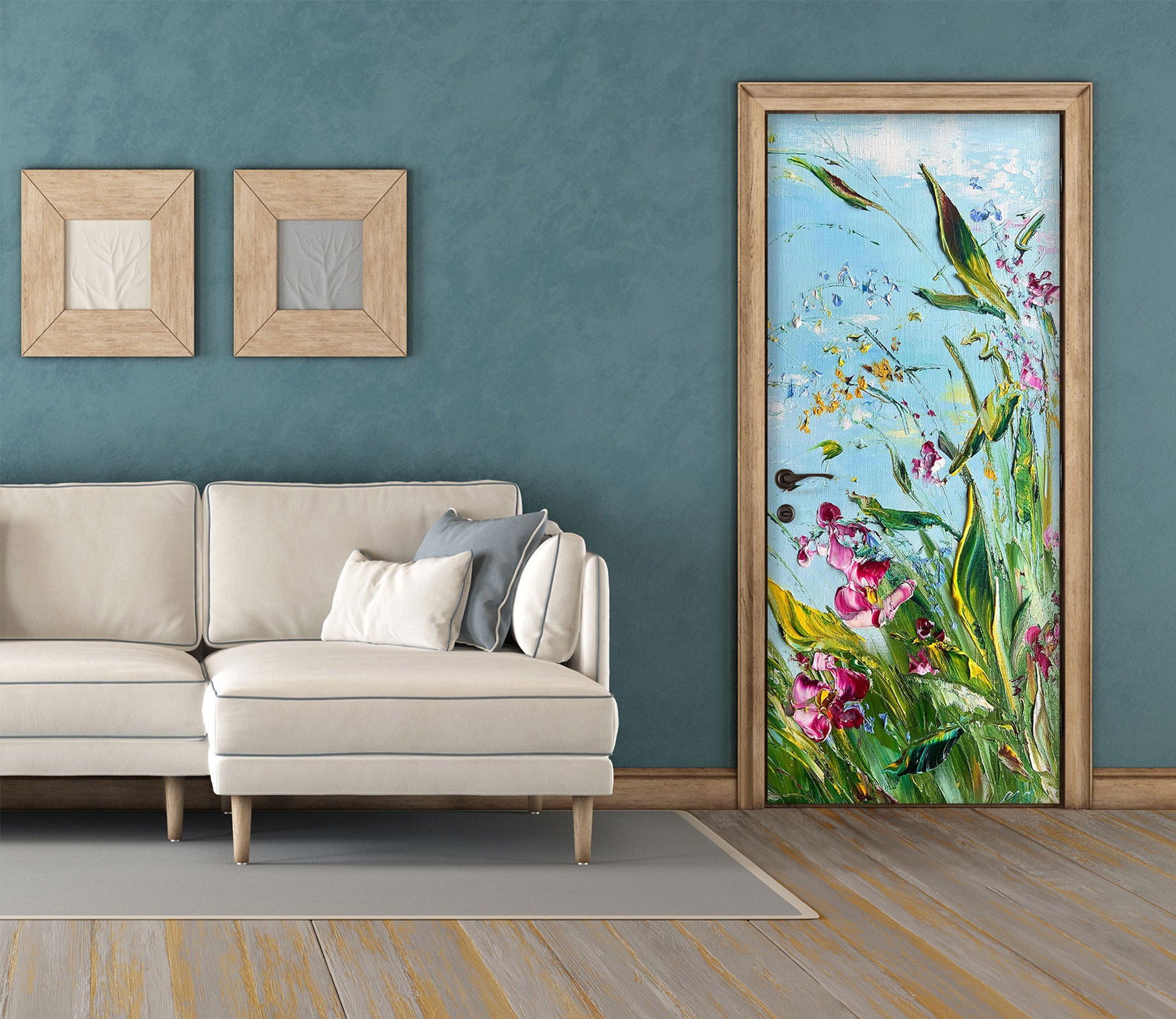 3D Wildflower 3213 Skromova Marina Door Mural