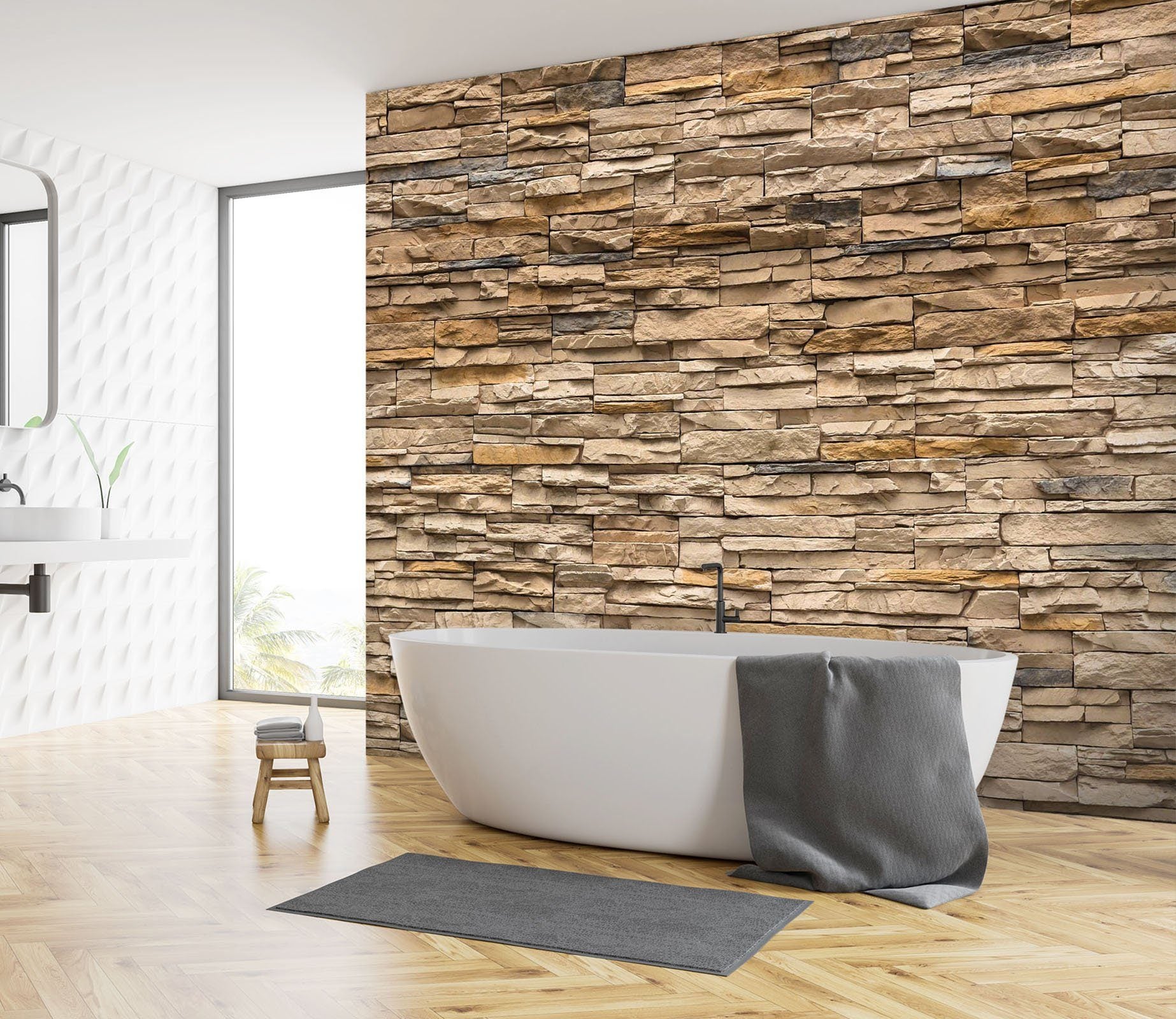 3D Brick Wall Texture 102 Wall Murals Wallpaper AJ Wallpaper 2 