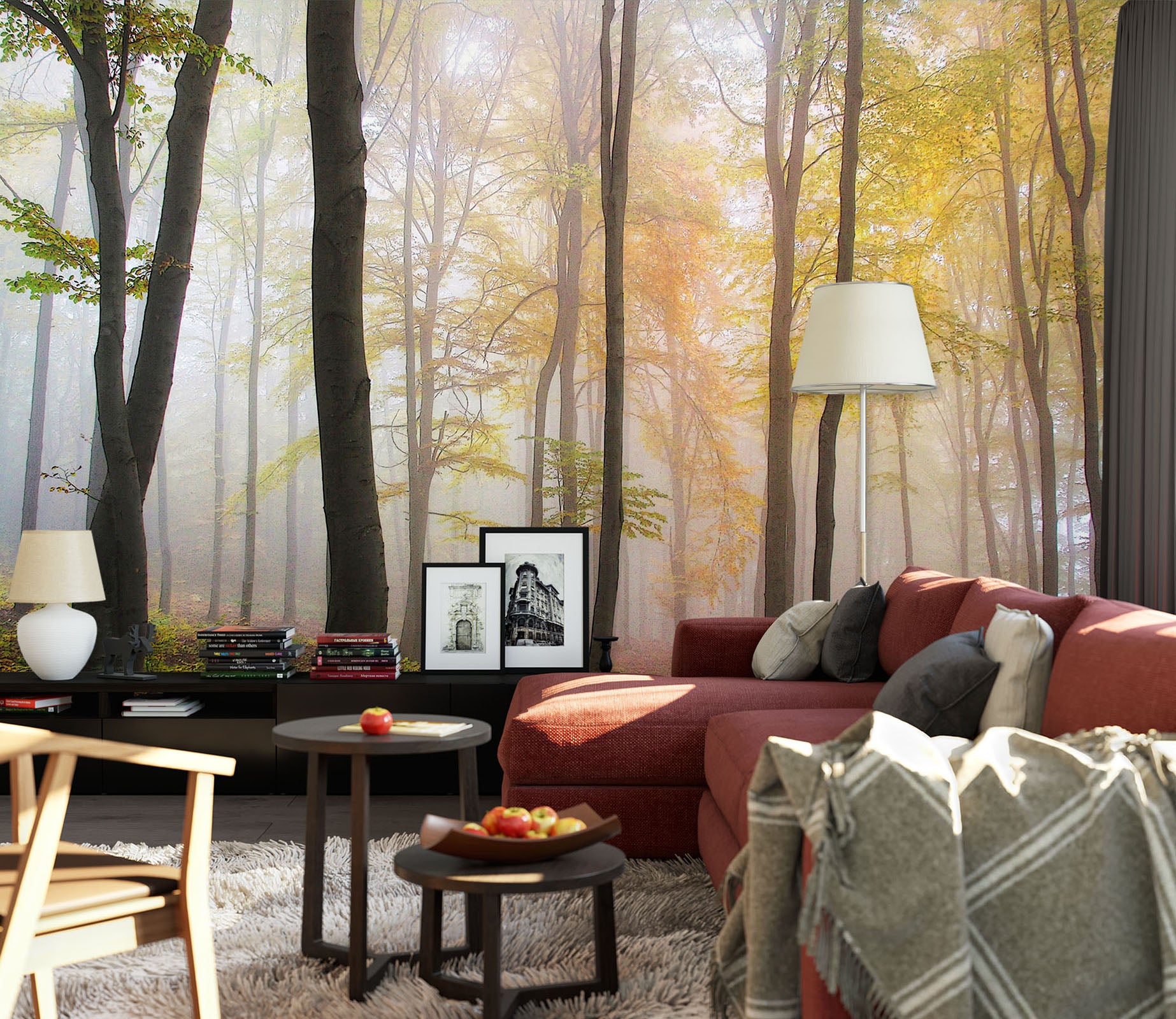 3D Forest 58167 Wall Murals