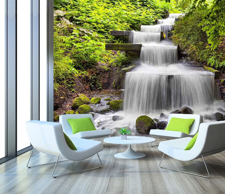 3D Forest Creek 1035 Wall Murals Wallpaper AJ Wallpaper 2 