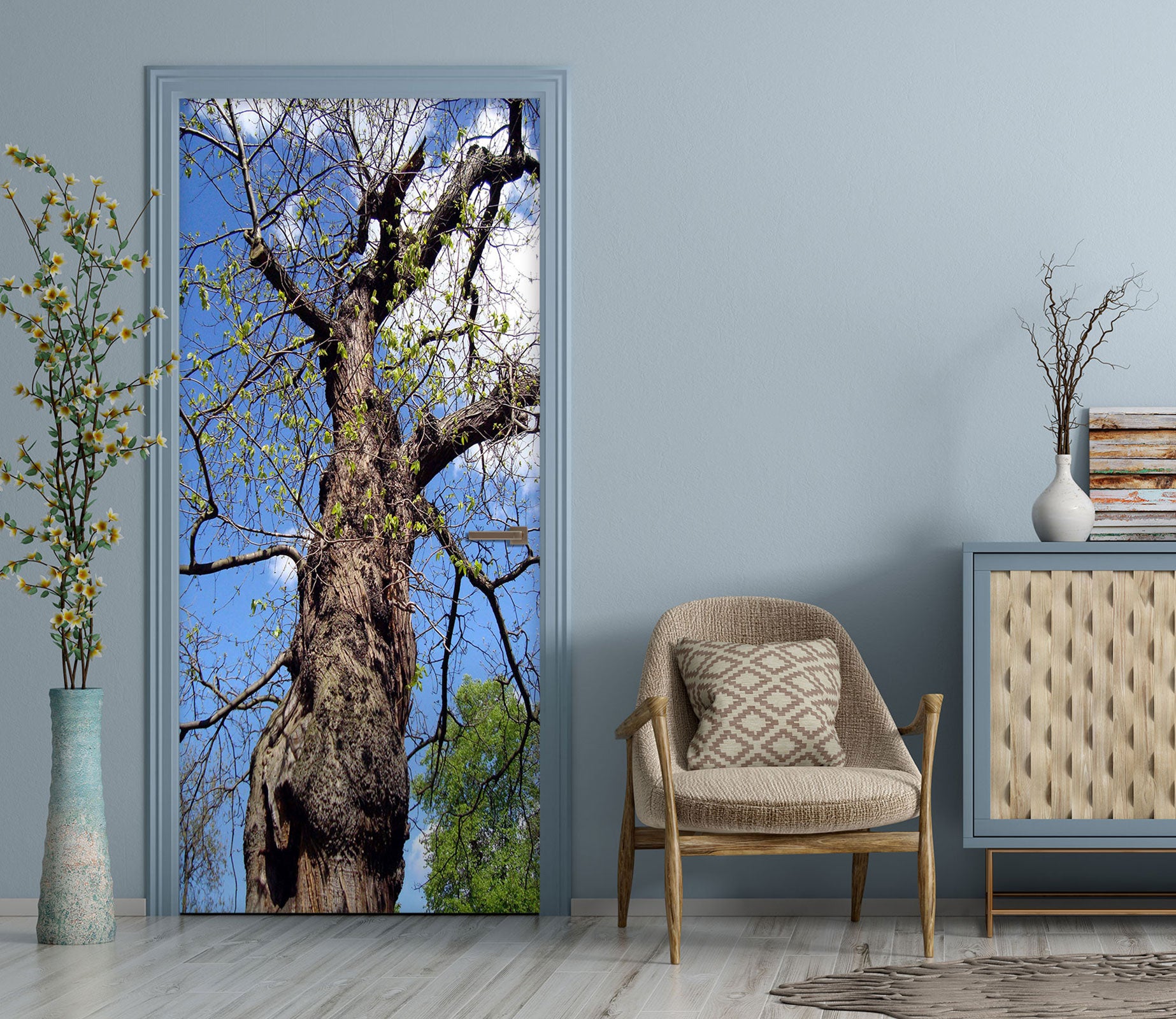 3D Trees 23103 Door Mural