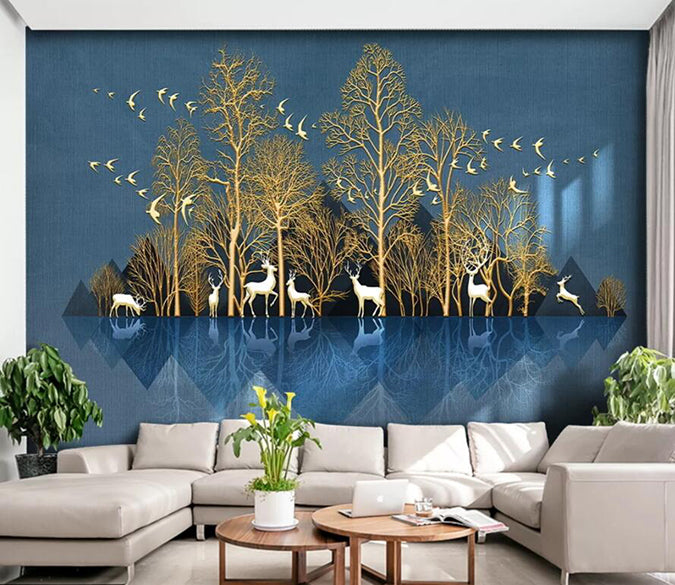 3D Golden Grove 1862 Wall Murals Wallpaper AJ Wallpaper 2 