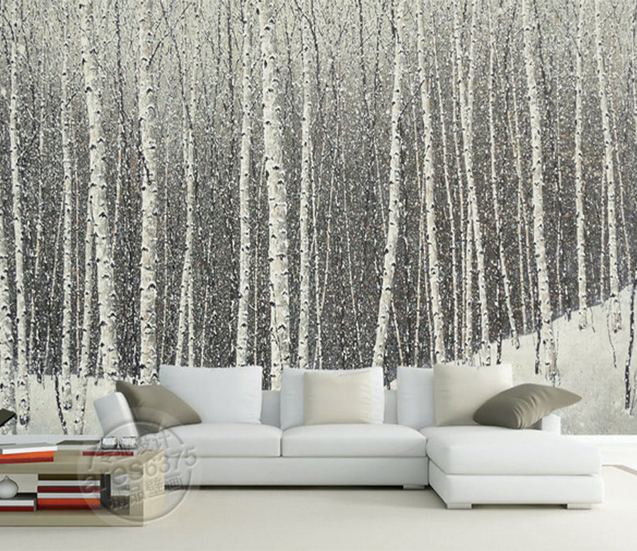 3D Dead Tree Forest WG230 Wall Murals