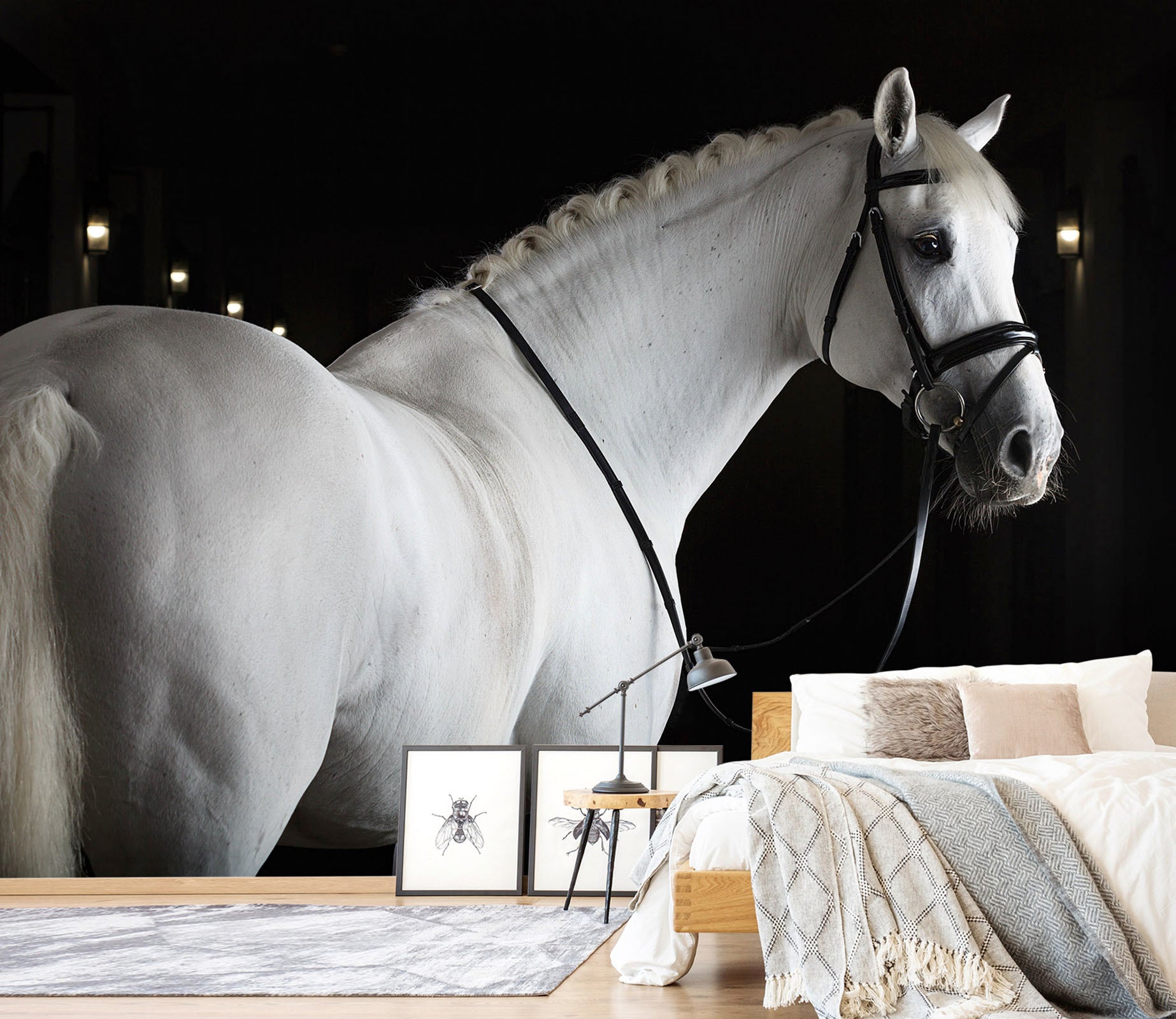 3D Pretty Horse 370 Wall Murals