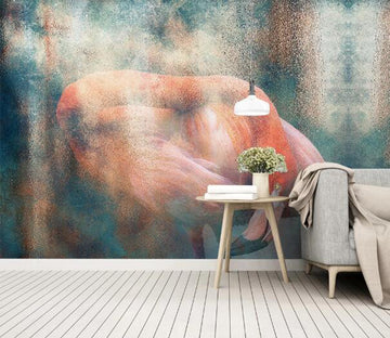 3D Greater Flamingo WC1278 Wall Murals