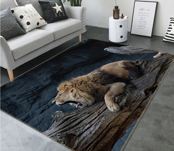 3D Trunk Lion 82133 Animal Non Slip Rug Mat