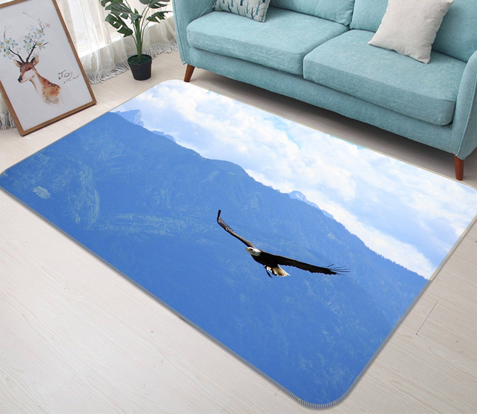 3D Mountain Peak Bird 213 Animal Non Slip Rug Mat Mat AJ Creativity Home 