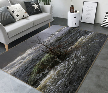 3D Misty River 1013 Jerry LoFaro Rug Non Slip Rug Mat