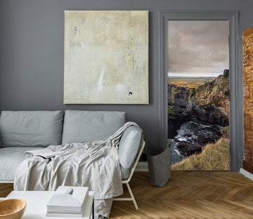 3D Stone Rock 11558 Marco Carmassi Door Mural