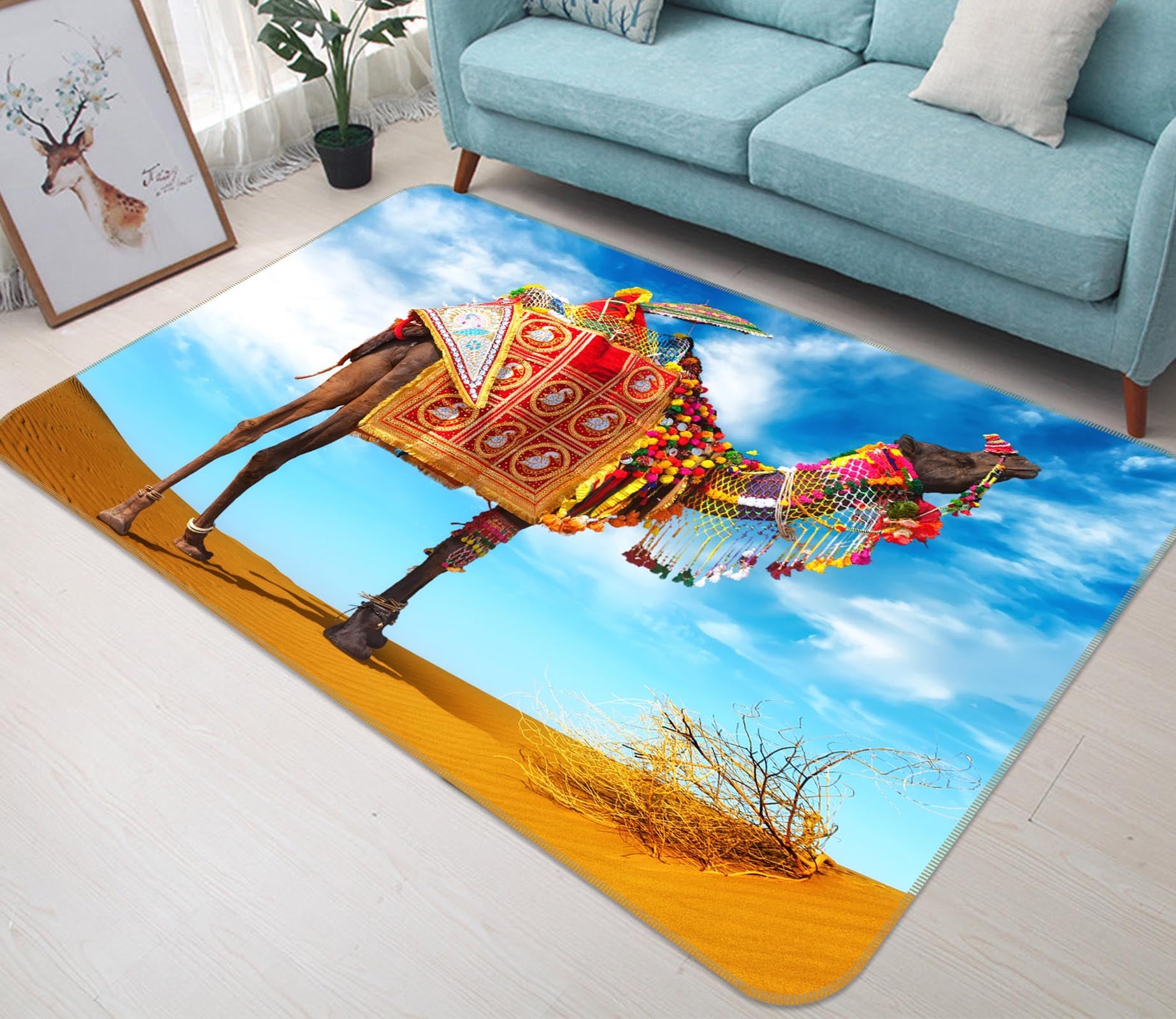 3D Camel 69013 Animal Non Slip Rug Mat