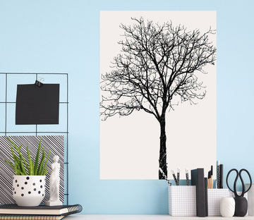 3D Black Birch 113 Boris Draschoff Wall Sticker